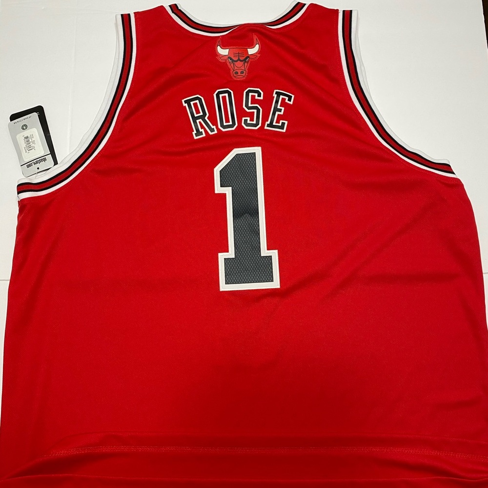 Derrick rose Chicago bulls jersey